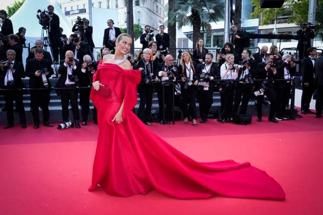 La Passion De Dodin Bouffant Red Carpet - The 76th Annual Cannes Film Festival Petra Nemcova attends the La Passion De Dodin Bouffant red carpet during the 76th annual Cannes film festival at Palais des Festivals on May 24, 2023 in Cannes, France. Cannes France  Copyright: xDanielexCifalÃ x originalFilename: cifala-notitle230524_npf2J.jpg