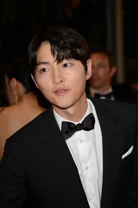 May 24, 2023, CANNES, France: CANNES, FRANCE - MAY 24: Song Joong-ki attends the Il Sol Dell Avvenire (A Brighter Tomorrow) red carpet during the 76th annual Cannes film festival at Palais des Festivals on May 24, 2023 in Cannes, France. CANNES France - ZUMAi09_ 20230524_zaf_i09_011 Copyright: xFrederickxInjimbertx