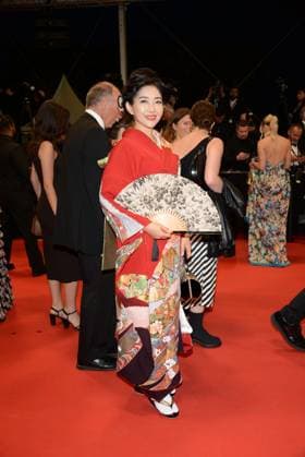 May 24, 2023, CANNES, France: CANNES, FRANCE - MAY 24: A guest attends the Il Sol Dell Avvenire (A Brighter Tomorrow) red carpet during the 76th annual Cannes film festival at Palais des Festivals on May 24, 2023 in Cannes, France. CANNES France - ZUMAi09_ 20230524_zaf_i09_026 Copyright: xFrederickxInjimbertx