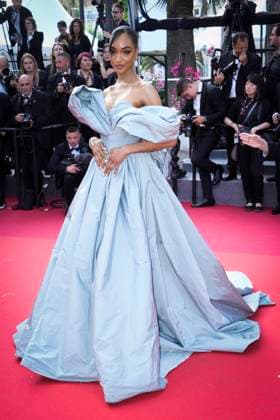 Foto IPP Daniele Cifala™ Cannes 24 05 2023 La Passion De Dodin Bouffant Red Carpet - The 76th Annual Cannes Film Festival nella foto : Jourdan Dunn Italy Photo Press - World Copyright