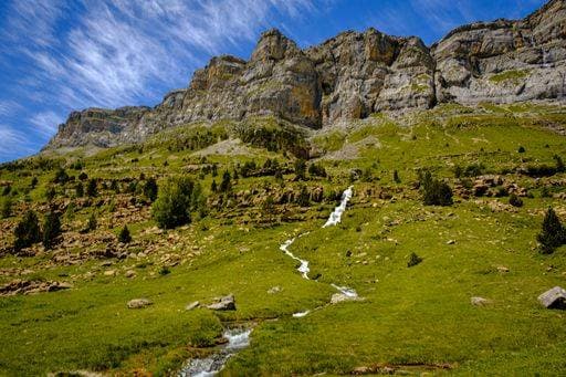 The Ordesa y Monte Perdido National Park is located in the province of Huesca in the autonomous community of Aragon, Spain. *** der Ordesa y Monte Perdido Nationaler parkähnliche ist gelegen ÊIn der Provinz des Huesca ÊIn der Autonome Gemeinde des Aragon, Spanien 7522538 RECORD DATE NOT STATED