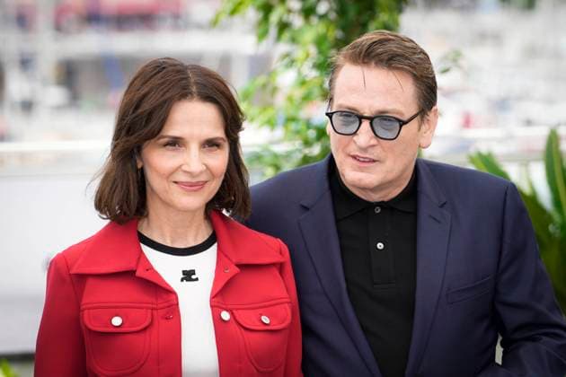 Foto IPP Daniele Cifala™ Cannes 25 05 2023 La Passion De Dodin Bouffant Photocall - The 76th Annual Cannes Film Festival nella foto : Juliette Binoche and Benoit Magimel Italy Photo Press - World Copyright