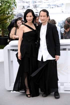 76th Cannes Film Festival 2023, Photocall film La Passion De Dodin Bouffant . Pictured: Tran Nu Yen Khe, Tran Anh Hung  Copyright: xAlbertoxTerenghi PoolxPhotoxEvenx xPoolxPhotoxEventsx01x IPA_IPA38209086