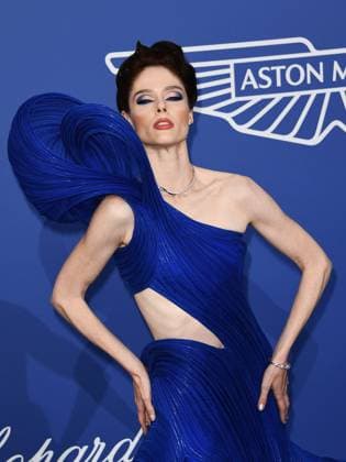 Cap D Antibes , amfAR Gala Cannes 2023 Sponsored by Aston Martin - Pictured: Coco Rocha  Copyright: xSimonexComix xipa-agency.netx xPoolxPhotoxEventsx01x IPA_IPA38216735