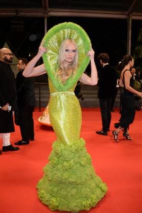 May 25, 2023, CANNES, France: CANNES, FRANCE - MAY 24: A guest attends the Kennedy red carpet during the 76th annual Cannes film festival at Palais des Festivals on May 24, 2023 in Cannes, France. CANNES France - ZUMAi09_ 20230525_zaf_i09_001 Copyright: xFrederickxInjimbertx