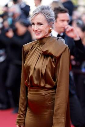 Andie MacDowell bei der Premiere des Kinofilms L Ã tÃ dernier Last Summer auf dem Festival de Cannes 2023 76. Internationale Filmfestspiele von Cannes im Palais des Festivals. Cannes, 25.05.2023