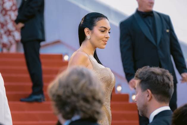 76e Festival International du Film de Cannes. MontÃ e des marches du film L ete dernier . 76th International cannes Film Festival. Red carpet 292623 2023-05-25 Cannes France Rodriguez, Georgina  Copyright: xTerencexBaelenx STAR_292623_031