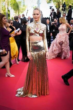 Foto IPP Daniele Cifala™ Cannes 25 05 2023 L Ete Dernier (Last Summer) Red Carpet - The 76th Annual Cannes Film Festival nella foto : Poppy Delevingne Italy Photo Press - World Copyright