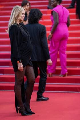 76e Festival International du Film de Cannes. MontÃ e des marches du film L ete dernier . 76th International cannes Film Festival. Red carpet 292626 2023-05-25 Cannes France Efira, Virginie  Copyright: xEstellexCarlierx xStarfacex STAR_292626_005