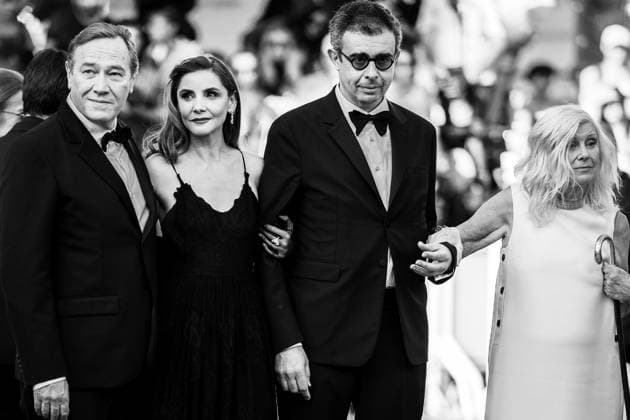 76e Festival International du Film de Cannes. MontÃ e des marches du film L ete dernier . 76th International cannes Film Festival. Red carpet 292626 2023-05-25 Cannes France Breillat, Catherine; Princesse Clotilde de Venise - Courau (Savoie); Rabourdin, Olivier  Copyright: xEstellexCarlierx xStarfacex STAR_292626_027
