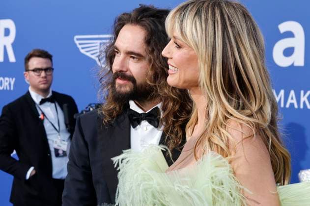 Tom Kaulitz mit Ehefrau Heidi Klum bei der 29. amfAR Gala Cannes im Rahmen vom Festival de Cannes 2023 76. Internationale Filmfestspiele von Cannes im HÃ tel du Cap-Eden-Roc. Antibes, 25.05.2023