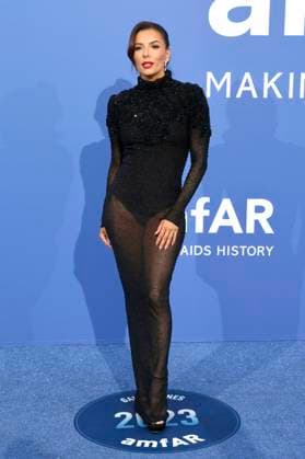 Eva Longoria bei der 29. amfAR Gala Cannes im Rahmen vom Festival de Cannes 2023 76. Internationale Filmfestspiele von Cannes im HÃ tel du Cap-Eden-Roc. Antibes, 25.05.2023