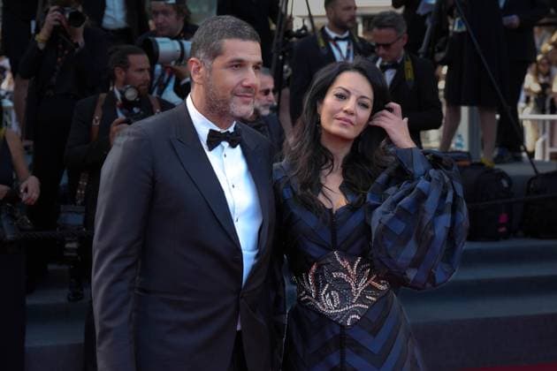 Nabil Ayouch - Maryam Touzani CELEBRITES : 76 eme festival de Cannes - Red Carpet du film Â« L™Ã tÃ Dernier (Last Summer Â» - Cannes - 25 05 2023 NorbertScanella Panoramic 