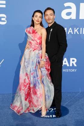 Amy Jackson und Ed Westwick bei der 29. amfAR Gala Cannes im Rahmen vom Festival de Cannes 2023 76. Internationale Filmfestspiele von Cannes im HÃ tel du Cap-Eden-Roc. Antibes, 25.05.2023
