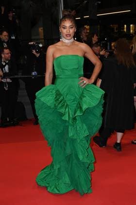 76th Cannes Film Festival 2023, Red Carpet film Cobweb (Dans La Toile ) Pictured: Raissa Santana  Copyright: xManuelexMangiarottix xipa-agencyx xPoolxPhotoxEventsx01x IPA_IPA38223715