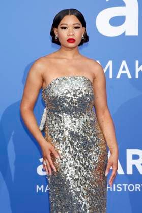 Storm Reid bei der 29. amfAR Gala Cannes im Rahmen vom Festival de Cannes 2023 76. Internationale Filmfestspiele von Cannes im HÃ tel du Cap-Eden-Roc. Antibes, 25.05.2023