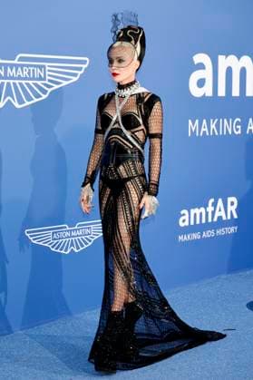 Daphne Guinness bei der 29. amfAR Gala Cannes im Rahmen vom Festival de Cannes 2023 76. Internationale Filmfestspiele von Cannes im HÃ tel du Cap-Eden-Roc. Antibes, 25.05.2023