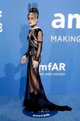 Daphne Guinness bei der 29. amfAR Gala Cannes im Rahmen vom Festival de Cannes 2023 76. Internationale Filmfestspiele von Cannes im HÃ tel du Cap-Eden-Roc. Antibes, 25.05.2023