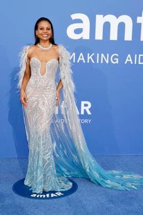 Emma Weymouth bei der 29. amfAR Gala Cannes im Rahmen vom Festival de Cannes 2023 76. Internationale Filmfestspiele von Cannes im HÃ tel du Cap-Eden-Roc. Antibes, 25.05.2023