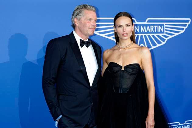 Natasha Poly mit Ehemann Peter Bakker bei der 29. amfAR Gala Cannes im Rahmen vom Festival de Cannes 2023 76. Internationale Filmfestspiele von Cannes im HÃ tel du Cap-Eden-Roc. Antibes, 25.05.2023