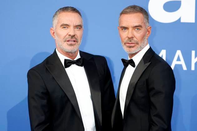 Dean Caten und Dan Caten bei der 29. amfAR Gala Cannes im Rahmen vom Festival de Cannes 2023 76. Internationale Filmfestspiele von Cannes im HÃ tel du Cap-Eden-Roc. Antibes, 25.05.2023