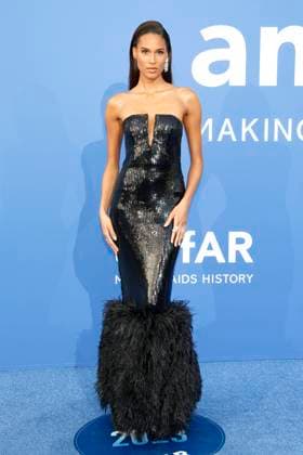 May 25, 2023: Cindy Bruna attends the amfAR Gala Cannes 2023 during the 76th Cannes Film Festival, Festival de Cannes, at Hotel du Cap-Eden-Roc in Cap d Antibes, France, on 25 May 2023. Photo: - ZUMAm179 20230525_zep_m179_083 Copyright: xAlecxMichaelx
