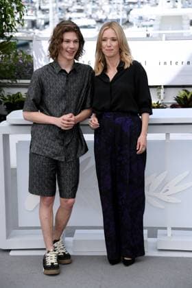 76th Cannes Film Festival 2023, Photocall film L ete Dernier (Last Summer) . Pictured: Samuel Kircher, LÃ a Drucker  Copyright: xAlbertoxTerenghi PoolxPhotoxEvenx xPoolxPhotoxEventsx01x IPA_IPA38236021