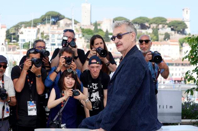 Wim Wenders beim Photocall zum Kinofilm Perfect Days auf dem Festival de Cannes 2023 76. Internationale Filmfestspiele von Cannes am Palais des Festivals. Cannes, 26.05.2023
