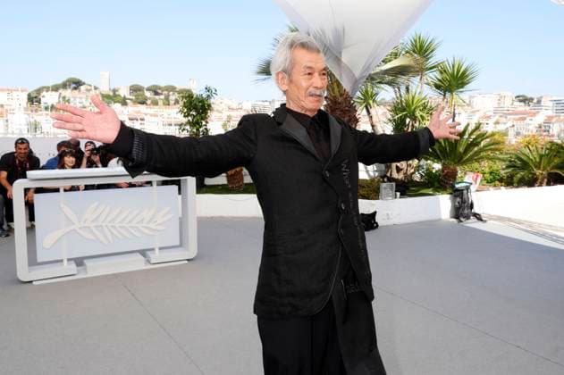 Min Tanaka beim Photocall zum Kinofilm Perfect Days auf dem Festival de Cannes 2023 76. Internationale Filmfestspiele von Cannes am Palais des Festivals. Cannes, 26.05.2023