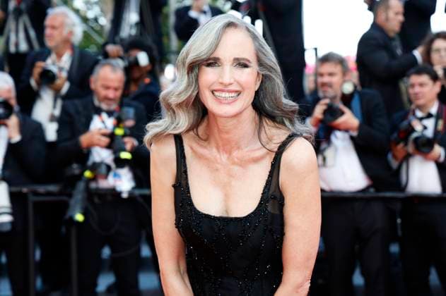 Andie MacDowell bei der Premiere des Kinofilms The Old Oak auf dem Festival de Cannes 2023 76. Internationale Filmfestspiele von Cannes im Palais des Festivals. Cannes, 26.05.2023