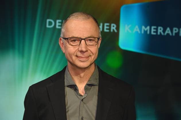 Editor Ralf Streese, bester Schnitt bei der Verleihung des 33. deutschen Kamerapreis, die renommierteste Auszeichnung für Kameraleute und Editor*innen