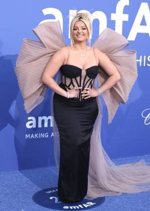 Bebe Rexha attends the amfAR Cinema Against AIDS gala during the 76th annual Cannes Film Festival on May 25, 2023 in Cannes, France. Copyright: ximageSPACEx