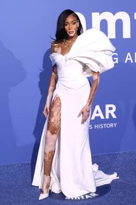 Winnie Harlow attends the amfAR Cinema Against AIDS gala during the 76th annual Cannes Film Festival on May 25, 2023 in Cannes, France. Copyright: ximageSPACEx