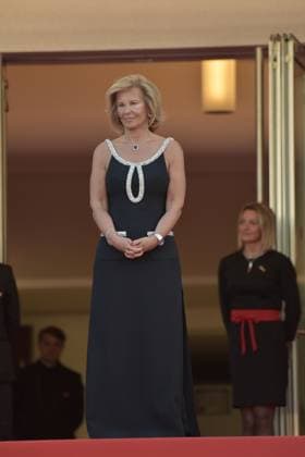 Iris Knobloch (Presidentin des Festival de Cannes) bei der THE OLD OAK Premiere 76. Filmfestspiele in Cannes 26.05.2023