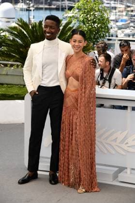 76th Cannes Film Festival 2023, Photocall Film Elemental. Pictured Mamoudou Athie, Leah Lewis  Copyright: xSimonexComix xipa-agency.netx xPoolxPhotoxEventsx01x IPA_IPA38266655