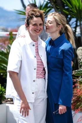 Alice Rohrwacher und Alba Rohrwacher beim Photocall zum Kinofilm La Chimera auf dem Festival de Cannes 2023 76. Internationale Filmfestspiele von Cannes am Palais des Festivals. Cannes, 27.05.2023