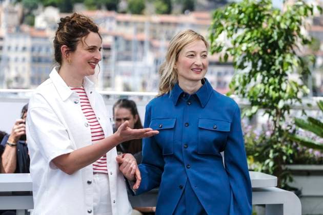 Alice Rohrwacher und Alba Rohrwacher beim Photocall zum Kinofilm La Chimera auf dem Festival de Cannes 2023 76. Internationale Filmfestspiele von Cannes am Palais des Festivals. Cannes, 27.05.2023