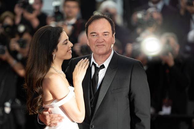 Entertainment Themen der Woche KW21 Entertainment Bilder des Tages Elemental Screening and Closing Ceremony Red Carpet - The 76th Annual Cannes Film Festival CANNES, FRANCE - MAY 27: Daniella Tarantino and Quentin Tarantino attend the Elemental screening and closing ceremony red carpet during the 76th annual Cannes film festival at Palais des Festivals on May 27, 2023 in Cannes, France. Cannes France  Copyright: xLucaxCarlinox originalFilename: carlino-notitle230527_npBsZ.jpg