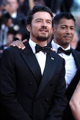 Orlando Bloom und Asad Qizilbash bei der Abschlussveranstaltung mit der Premiere des Animationsfilms Elemental auf dem Festival de Cannes 2023 76. Internationale Filmfestspiele von Cannes im Palais des Festivals. Cannes, 27.05.2023