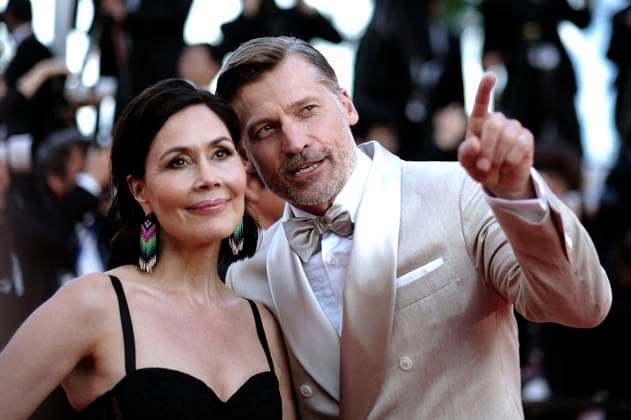 Nukaka Coster-Waldau und Nikolaj Coster-Waldau bei der Abschlussveranstaltung mit der Premiere des Animationsfilms Elemental auf dem Festival de Cannes 2023 76. Internationale Filmfestspiele von Cannes im Palais des Festivals. Cannes, 27.05.2023