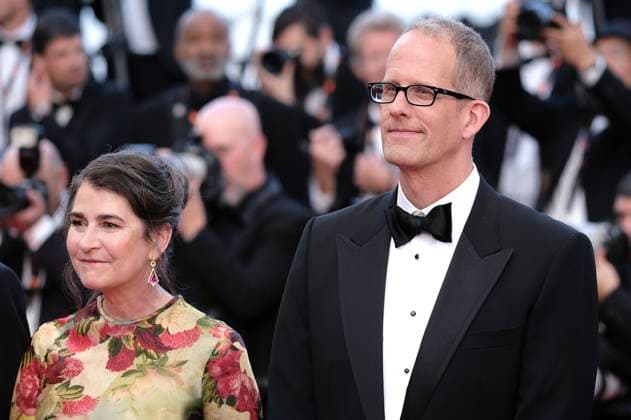 Denise Ream und Pete Docter bei der Abschlussveranstaltung mit der Premiere des Animationsfilms Elemental auf dem Festival de Cannes 2023 76. Internationale Filmfestspiele von Cannes im Palais des Festivals. Cannes, 27.05.2023