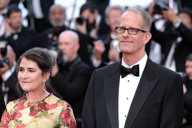 Denise Ream und Pete Docter bei der Abschlussveranstaltung mit der Premiere des Animationsfilms Elemental auf dem Festival de Cannes 2023 76. Internationale Filmfestspiele von Cannes im Palais des Festivals. Cannes, 27.05.2023