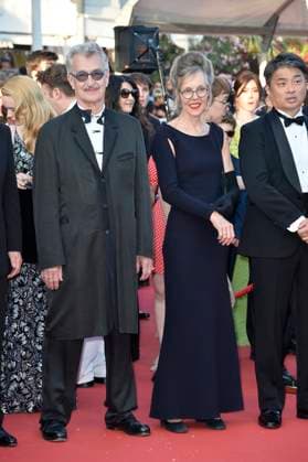 Wim Wenders und Donata Wenders bei der Elemental Premiere und Abschlussceremonie 76. Filmfestspiele in Cannes 27.05.2023