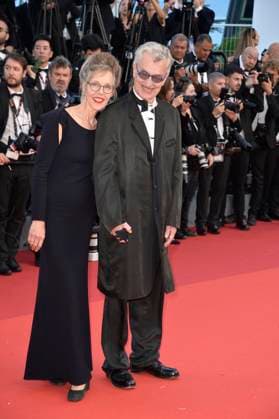 Wim Wenders und Donata Wenders bei der Elemental Premiere und Abschlussceremonie 76. Filmfestspiele in Cannes 27.05.2023