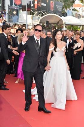 Quentin Tarantino mit Daniella Pick bei der Elemental Premiere und Abschlussceremonie 76. Filmfestspiele in Cannes 27.05.2023