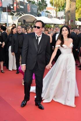 Quentin Tarantino mit Daniella Pick bei der Elemental Premiere und Abschlussceremonie 76. Filmfestspiele in Cannes 27.05.2023