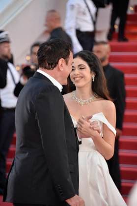 Quentin Tarantino mit Daniella Pick bei der Elemental Premiere und Abschlussceremonie 76. Filmfestspiele in Cannes 27.05.2023