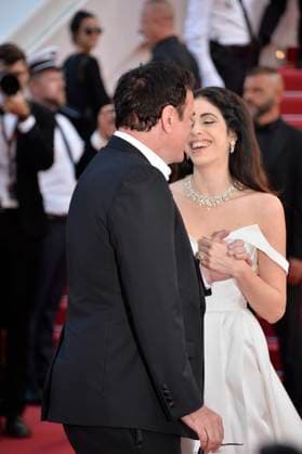 Quentin Tarantino mit Daniella Pick bei der Elemental Premiere und Abschlussceremonie 76. Filmfestspiele in Cannes 27.05.2023