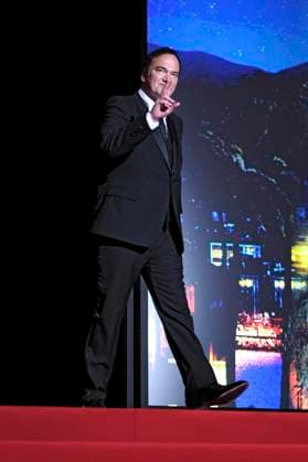 Quentin Tarantino bei der Preisverleihung auf dem Festival de Cannes 2023 76. Internationale Filmfestspiele von Cannes am Palais des Festivals. Cannes, 27.05.2023