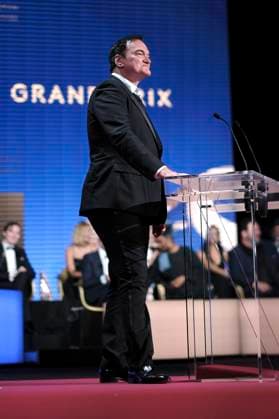 Quentin Tarantino bei der Preisverleihung auf dem Festival de Cannes 2023 76. Internationale Filmfestspiele von Cannes am Palais des Festivals. Cannes, 27.05.2023